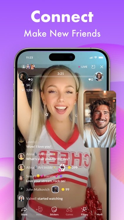 Tango Live Stream Video Chat